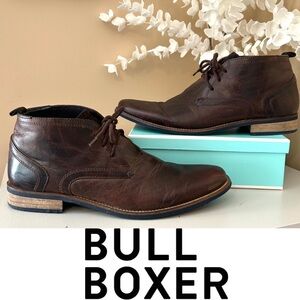 Bull Boxer Leather Dress Shoes Limited Edition Originals Size EU42/US10 Brown